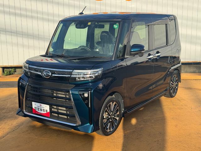 タント カスタムＲＳ　令和４年式　衝突低減ブレーキ　純正フルセグナビ　ＥＴＣ　ドラレコ　パノラマモニター　新車保証継承付（3枚目）