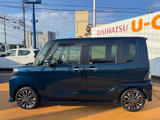 タント カスタムＲＳ　令和４年式　衝突低減ブレーキ　純正フルセグナビ　ＥＴＣ　ドラレコ　パノラマモニター　新車保証継承付（4枚目）