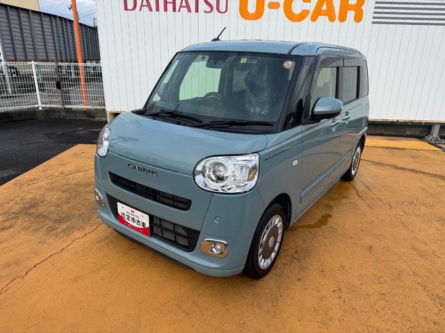 ムーヴキャンバス セオリーＧ　令和５年式　純正フルセグナビ　ＥＴＣ　ドラレコ　衝突低減ブレーキ　新車保証継承付（3枚目）