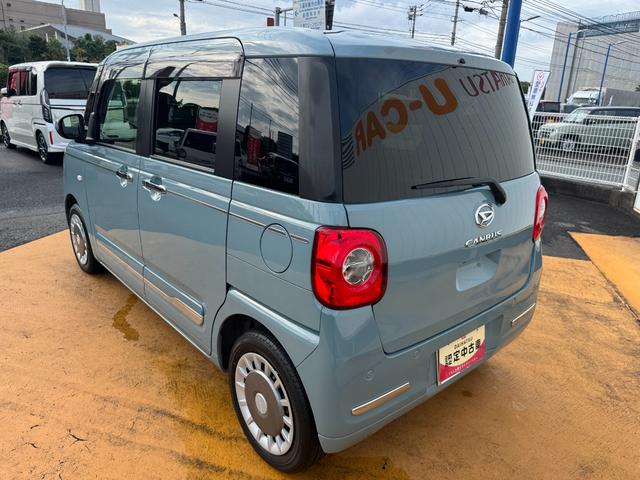 ムーヴキャンバス セオリーＧ　令和５年式　純正フルセグナビ　ＥＴＣ　ドラレコ　衝突低減ブレーキ　新車保証継承付（5枚目）