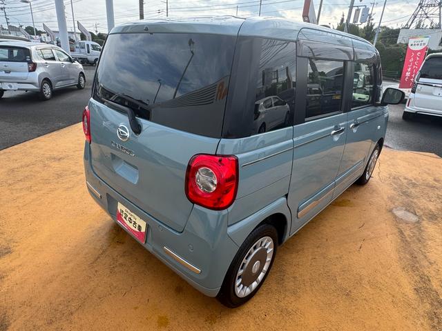 ムーヴキャンバス セオリーＧ　令和５年式　純正フルセグナビ　ＥＴＣ　ドラレコ　衝突低減ブレーキ　新車保証継承付（7枚目）