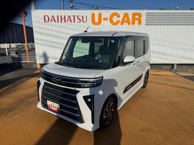 タント カスタムX 令和4年式 衝突低減ブレーキ 純正フルセグナビ ETC ドラレコ(3枚目)