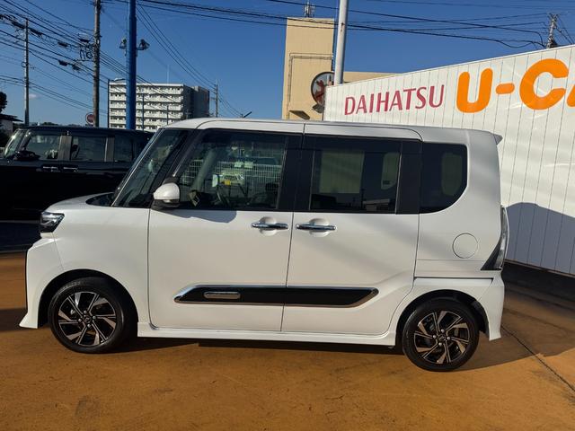 タント カスタムX 令和4年式 衝突低減ブレーキ 純正フルセグナビ ETC ドラレコ(4枚目)