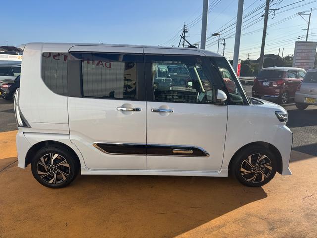 タント カスタムX 令和4年式 衝突低減ブレーキ 純正フルセグナビ ETC ドラレコ(8枚目)