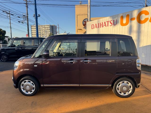 ムーヴキャンバス Xブラックインテリアリミテッド SAIII 令和3年式 衝突低減ブレーキ 純正フルセグナビ ETC ドラレコ(4枚目)