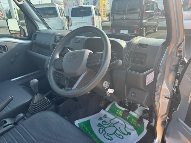 ハイゼットトラック スタンダード　農用スペシャル　新車保証継承付　弊社デモカーＵＰ車　５ＭＴ　４ＷＤ　衝突低減ブレーキ　１ｄｉｎラジオ（18枚目）