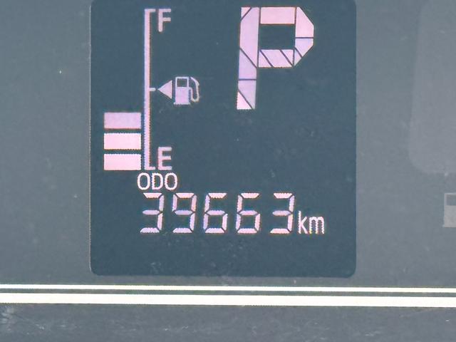 走行距離　３９６６３ｋｍ