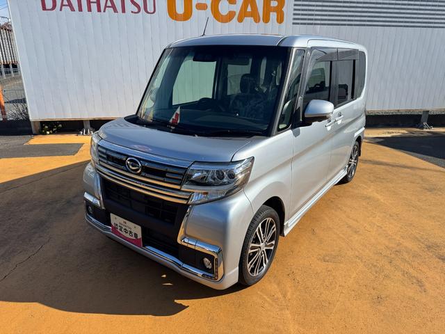タント カスタムＲＳ　トップエディションリミテッドＳＡＩＩＩ　純正フルセグナビ　ドラレコ　パノラマモニター　衝突低減ブレーキ（3枚目）