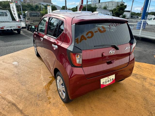 ミライース Ｘ　リミテッドＳＡＩＩＩ　令和６年式　衝突低減ブレーキ　Ｂカメラ　オーディオレス（9枚目）