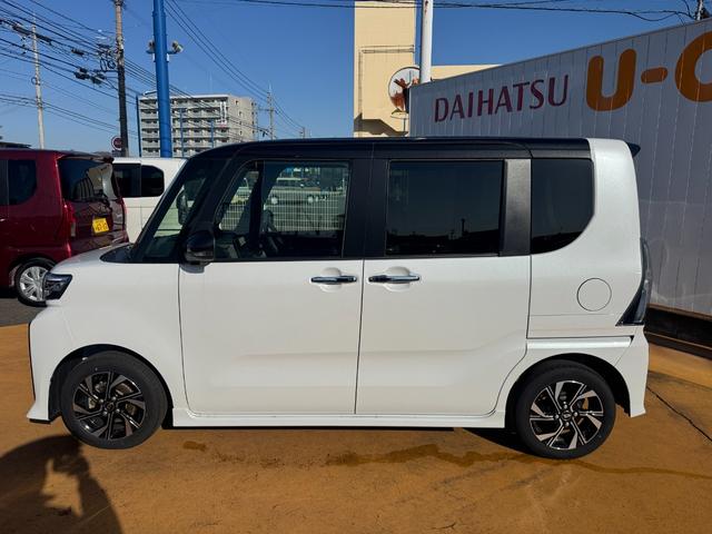 タント カスタムＸ　新車保証継承付　弊社デモカーＵＰ車　純正ディスプレイオーディオ　バックモニター（4枚目）