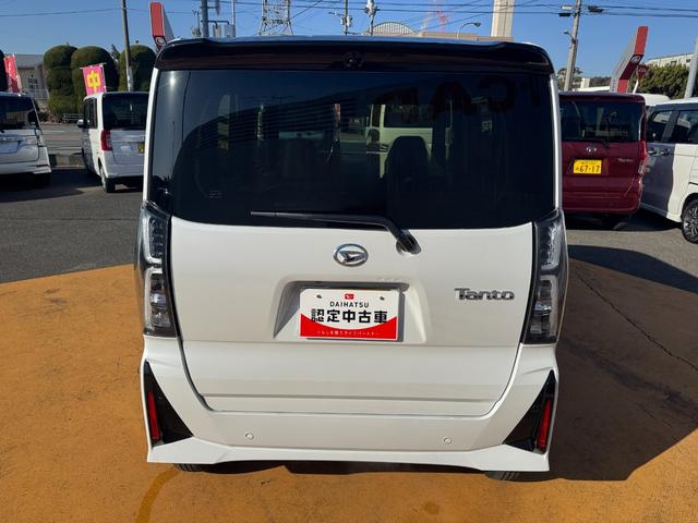 タント カスタムＸ　新車保証継承付　弊社デモカーＵＰ車　純正ディスプレイオーディオ　バックモニター（6枚目）