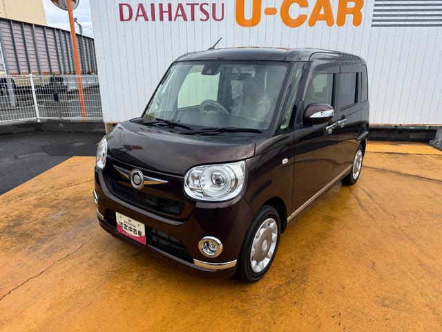 ムーヴキャンバス Ｇメイクアップ　ＳＡＩＩ　純正フルセグナビ　バックモニター　衝突低減ブレーキ　Ｂｌｕｅｔｏｏｔｈ（3枚目）