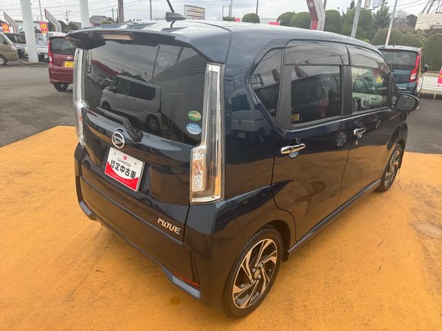 ムーヴ カスタム　ＲＳ　ハイパーＳＡＩＩＩ　純正フルセグナビ　ドラレコ　バックモニター　ブルートゥース　シートヒーター（7枚目）