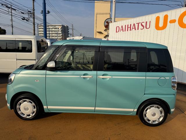 ムーヴキャンバス ＧホワイトアクセントＶＳ　ＳＡＩＩＩ　純正フルセグナビ　ドラレコ　パノラマモニター　Ｂｌｕｅｔｏｏｔｈ（4枚目）