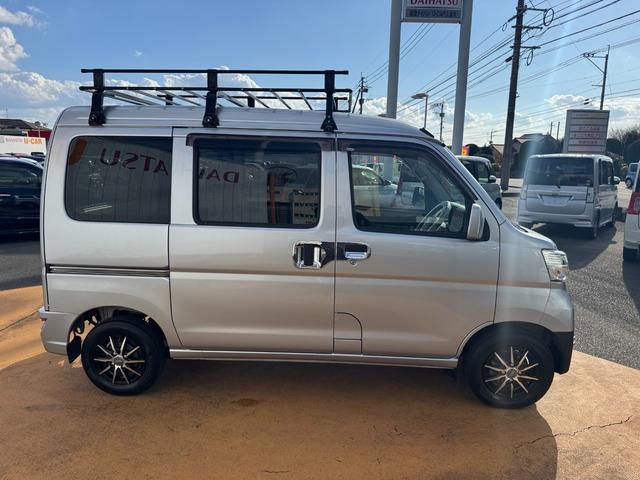 ハイゼットカーゴ クルーズＳＡＩＩＩ　１ｄｉｎラジオ　ＥＴＣ　ルーフキャリア（8枚目）