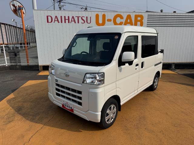 ハイゼットカーゴ デッキバンＧ　弊社デモカーＵＰ車　新車保証継承付　オーディオレス　プッシュボタンスタート（3枚目）