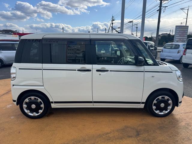 ムーヴキャンバス GブラックアクセントVS SAIII CDチューナー パノラマモニター付 ドラレコ(8枚目)