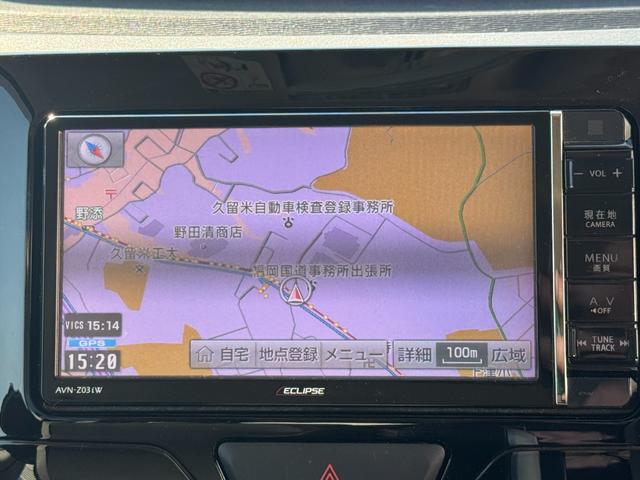 タント カスタムＲＳ　社外フルセグナビ　バックモニター（25枚目）