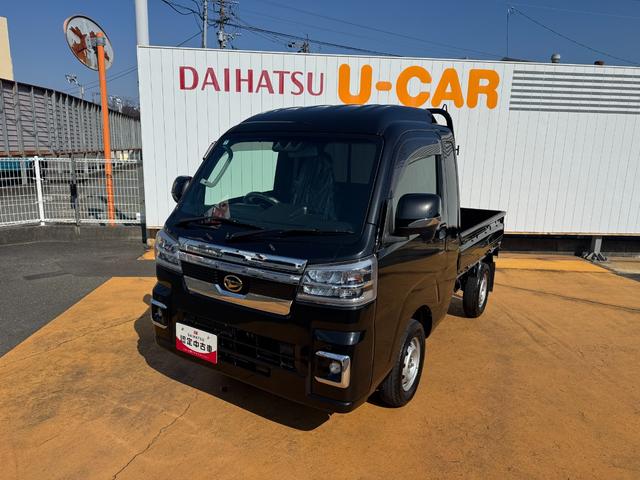 ハイゼットトラック ジャンボエクストラ 社外フルセグナビ 2WD 5MT マニュアル車 プッシュボタンスタート(3枚目)