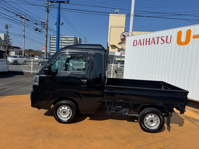 ハイゼットトラック ジャンボエクストラ 社外フルセグナビ 2WD 5MT マニュアル車 プッシュボタンスタート(4枚目)