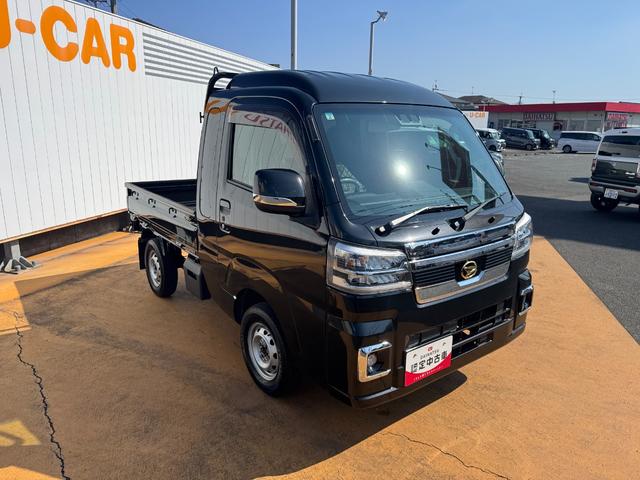 ハイゼットトラック ジャンボエクストラ 社外フルセグナビ 2WD 5MT マニュアル車 プッシュボタンスタート(9枚目)
