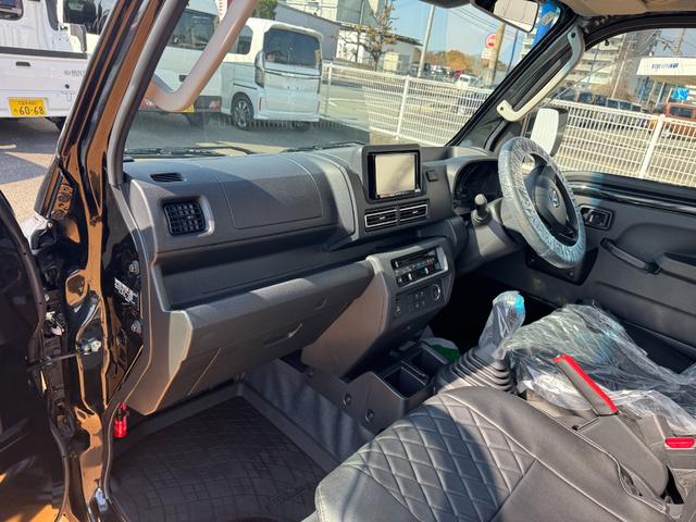 ハイゼットトラック ジャンボエクストラ 社外フルセグナビ 2WD 5MT マニュアル車 プッシュボタンスタート(15枚目)