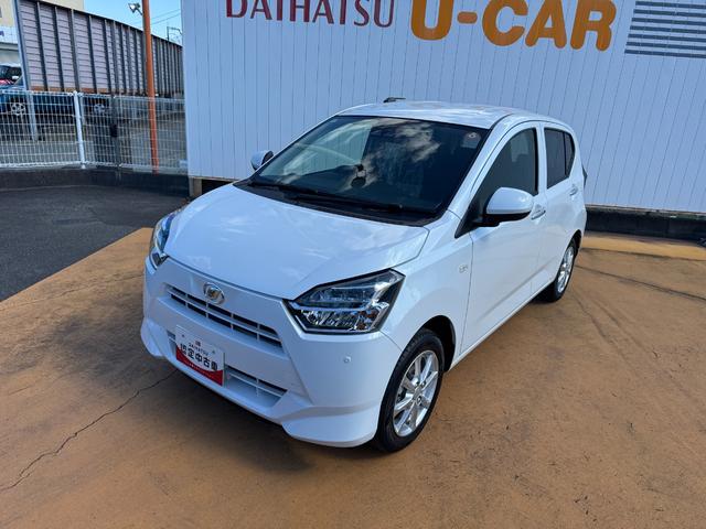 ミライース Ｇ　ＳＡＩＩＩ　新車保証継承付　弊社デモカーＵＰ車　オーディオレス　バックカメラ付　プッシュボタンスタート　シートヒーター（3枚目）