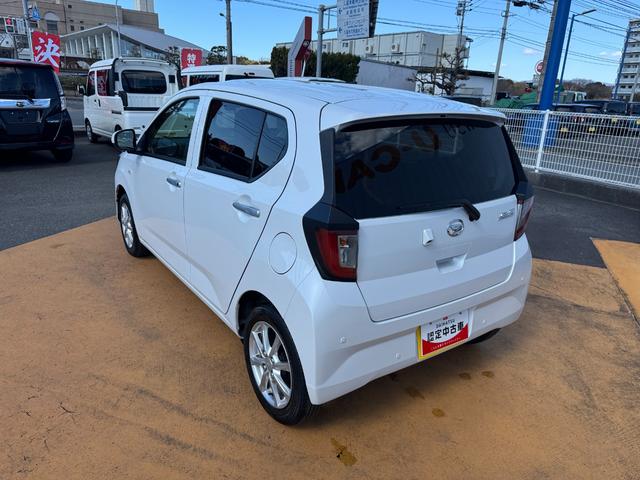 ミライース Ｇ　ＳＡＩＩＩ　新車保証継承付　弊社デモカーＵＰ車　オーディオレス　バックカメラ付　プッシュボタンスタート　シートヒーター（5枚目）