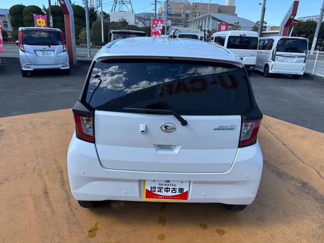 ミライース Ｇ　ＳＡＩＩＩ　新車保証継承付　弊社デモカーＵＰ車　オーディオレス　バックカメラ付　プッシュボタンスタート　シートヒーター（6枚目）