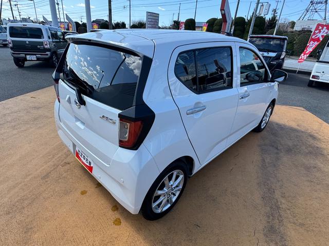 ミライース Ｇ　ＳＡＩＩＩ　新車保証継承付　弊社デモカーＵＰ車　オーディオレス　バックカメラ付　プッシュボタンスタート　シートヒーター（7枚目）