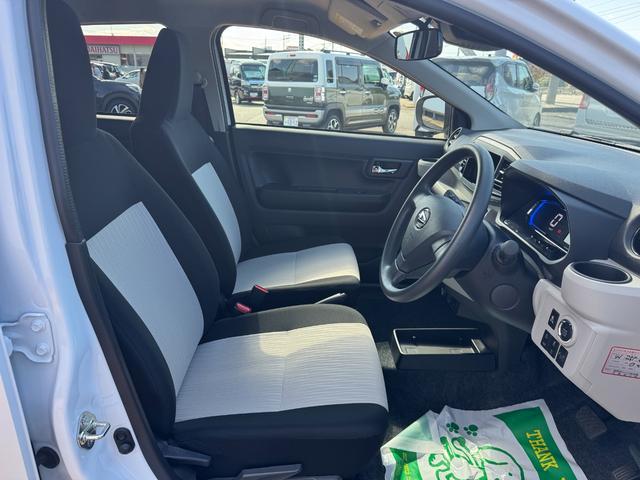 ミライース Ｇ　ＳＡＩＩＩ　新車保証継承付　弊社デモカーＵＰ車　オーディオレス　バックカメラ付　プッシュボタンスタート　シートヒーター（11枚目）