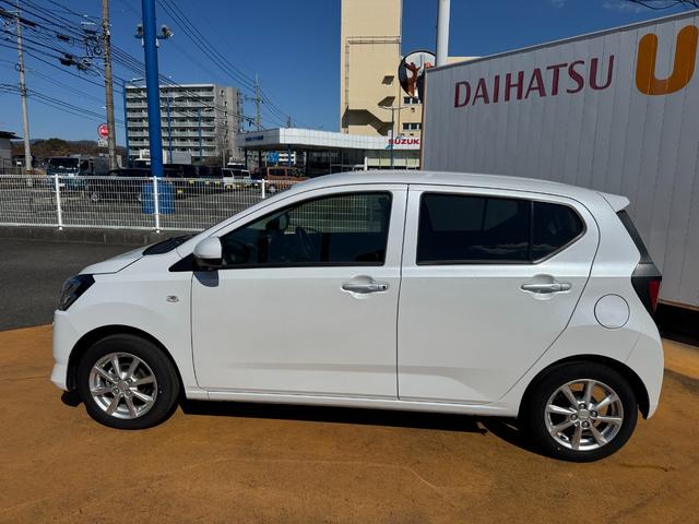 ミライース Ｇ　ＳＡＩＩＩ　新車保証継承付　弊社デモカーＵＰ車　オーディオレス　バックカメラ付　プッシュボタンスタート　シートヒーター（4枚目）