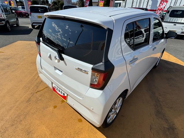 ミライース Ｇ　ＳＡＩＩＩ　新車保証継承付　弊社デモカーＵＰ車　オーディオレス　バックカメラ付　プッシュボタンスタート　シートヒーター（7枚目）