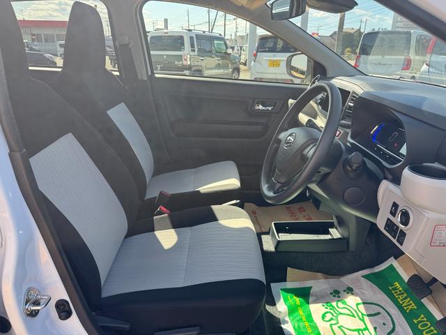 ミライース Ｇ　ＳＡＩＩＩ　新車保証継承付　弊社デモカーＵＰ車　オーディオレス　バックカメラ付　プッシュボタンスタート　シートヒーター（11枚目）