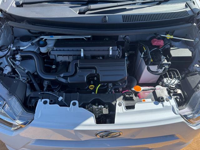 ミライース Ｇ　ＳＡＩＩＩ　新車保証継承付　弊社デモカーＵＰ車　オーディオレス　バックカメラ付　プッシュボタンスタート　シートヒーター（21枚目）