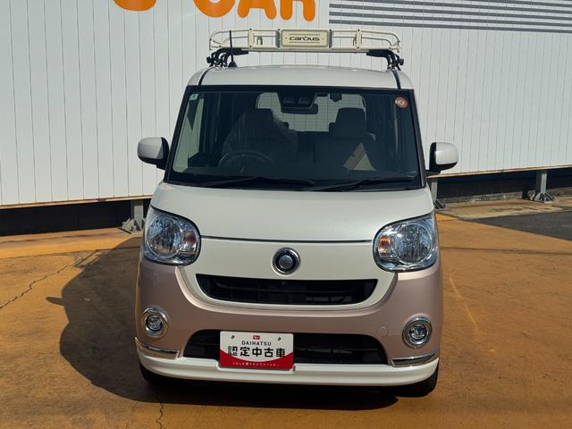 ムーヴキャンバス Ｘメイクアップリミテッド　ＳＡＩＩＩ　ＣＤチューナー　ルーフキャリアー付　パノラマモニター付車　衝突低減ブレーキ（2枚目）