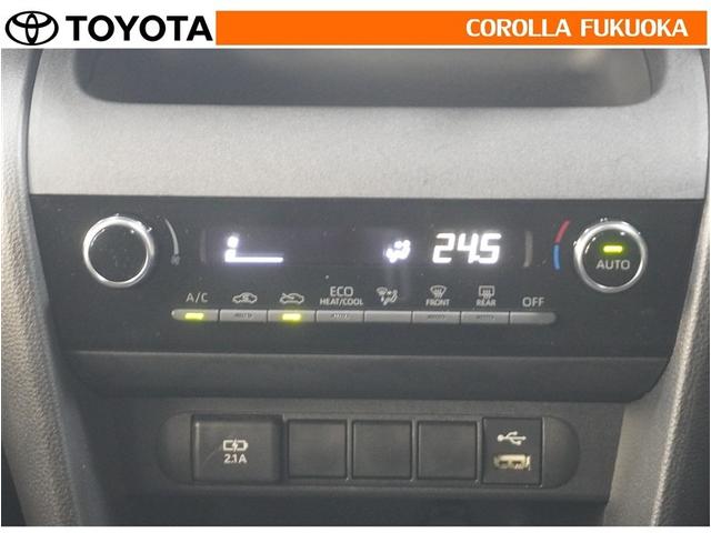 ヤリスクロス ハイブリッドＧ　衝突被害軽減システム　メモリーナビ　フルセグ　ＥＴＣ　バックカメラ　ドラレコ　ＣＤ　ＤＶＤ再生　キーレス　スマートキー　盗難防止装置（18枚目）