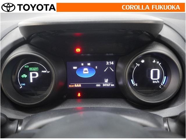 ヤリスクロス ハイブリッドＧ　衝突被害軽減システム　メモリーナビ　フルセグ　ＥＴＣ　バックカメラ　ドラレコ　ＣＤ　ＤＶＤ再生　キーレス　スマートキー　盗難防止装置（22枚目）