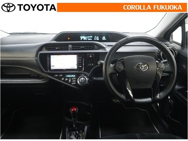 アクア Ｇ　Ｇ’ｓ　メモリーナビ　フルセグ　ＥＴＣ　バックカメラ　ＣＤ　ＤＶＤ再生　キーレス（14枚目）