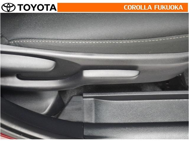 運転席シート上下アジャスター付き。ドライバーの背丈に合わせて調整できます。