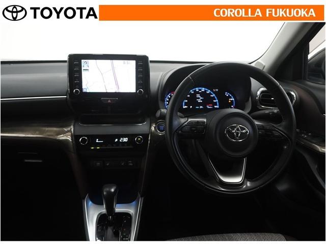 ヤリスクロス Z 衝突被害軽減システム メモリーナビ ETC バックカメラ ドラレコ キーレス スマートキー 盗難防止装置(15枚目)