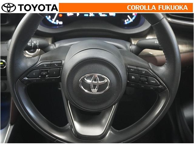 ヤリスクロス Z 衝突被害軽減システム メモリーナビ ETC バックカメラ ドラレコ キーレス スマートキー 盗難防止装置(20枚目)