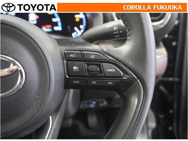 ヤリスクロス Z 衝突被害軽減システム メモリーナビ ETC バックカメラ ドラレコ キーレス スマートキー 盗難防止装置(23枚目)