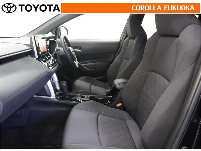 カローラクロス ハイブリッド S 衝突被害軽減システム メモリーナビ フルセグ ETC バックカメラ ドラレコ CD DVD再生 キーレス スマートキー 盗難防止装置(12枚目)