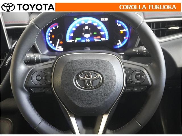 カローラスポーツ ハイブリッドＧ　Ｚ　衝突被害軽減システム　メモリーナビ　フルセグ　ＥＴＣ　バックカメラ　ドラレコ　ＣＤ　ＤＶＤ再生　キーレス　スマートキー　盗難防止装置（18枚目）