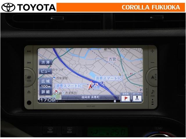 アクア Ｓ　メモリーナビ　ワンセグ　ＣＤ　キーレス　スマートキー　盗難防止装置（15枚目）