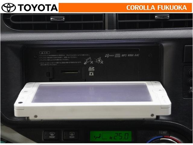 アクア Ｓ　メモリーナビ　ワンセグ　ＣＤ　キーレス　スマートキー　盗難防止装置（16枚目）