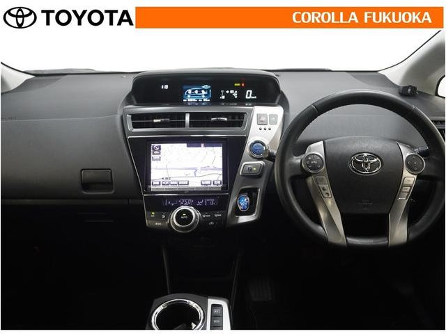 プリウスα Ｇ　メモリーナビ　フルセグ　ＥＴＣ　バックカメラ　ドラレコ　ＣＤ　ＤＶＤ再生　キーレス　スマートキー　盗難防止装置（15枚目）