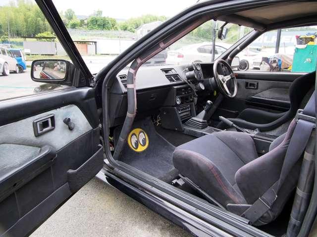 カローラレビン ＧＴＶ　フロア５速ＭＴ　車高調　ＬＳＤ　エキマニ　戸田レーシング製カム／ＥＣＵ　マフラー　ロールバー　ＡＥ８６用ＴＥ３７グラベル（5枚目）