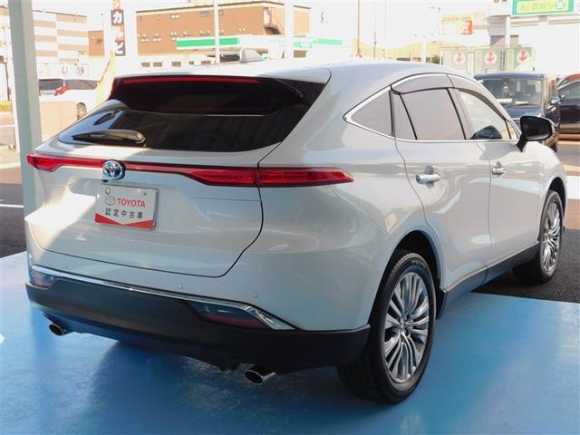 ハリアーハイブリッド Ｚ　レザーパッケージ　地デジ　横滑防止　盗難防止システム　Ｂモニター　革　ＬＥＤライト　パワーウィンドウ　クルコン　スマートキ－　助手席エアバック　パワーシート　エアバッグ　オートエアコン　ナビＴＶ　ドライブレコーダ（3枚目）